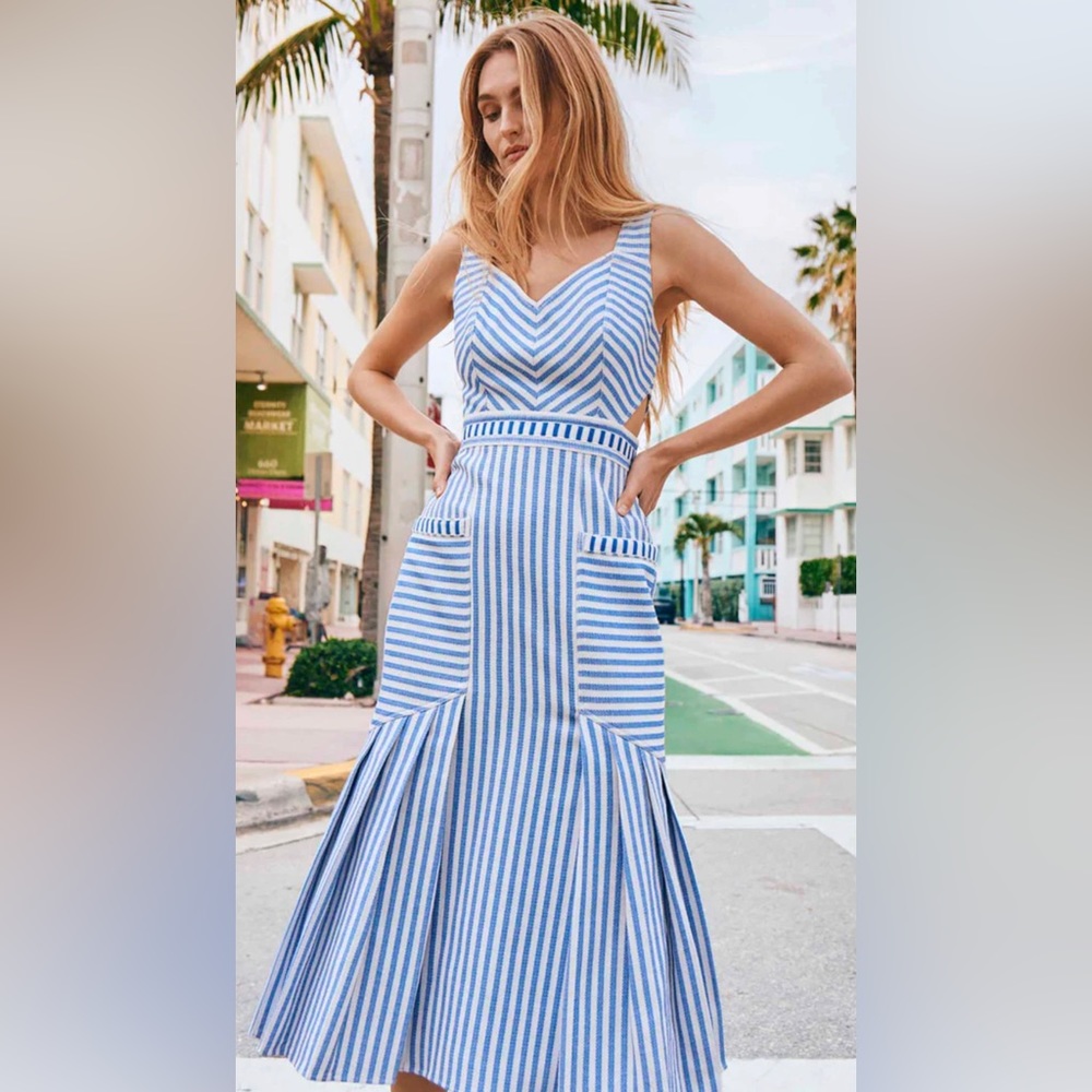 NWT hunter bell cut out dress